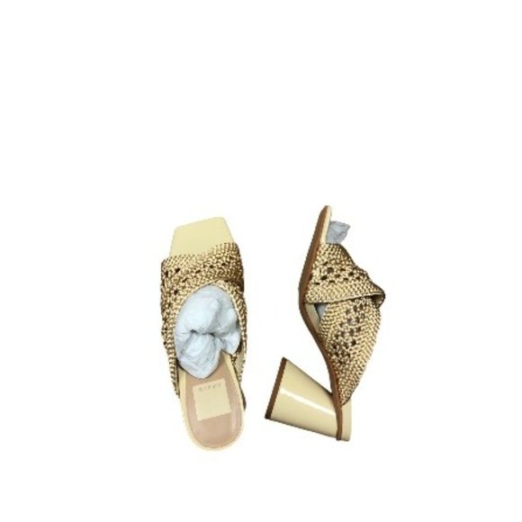 Dolce Vita Patch Mules Size 6 Pre Owned - Picture 3 of 5